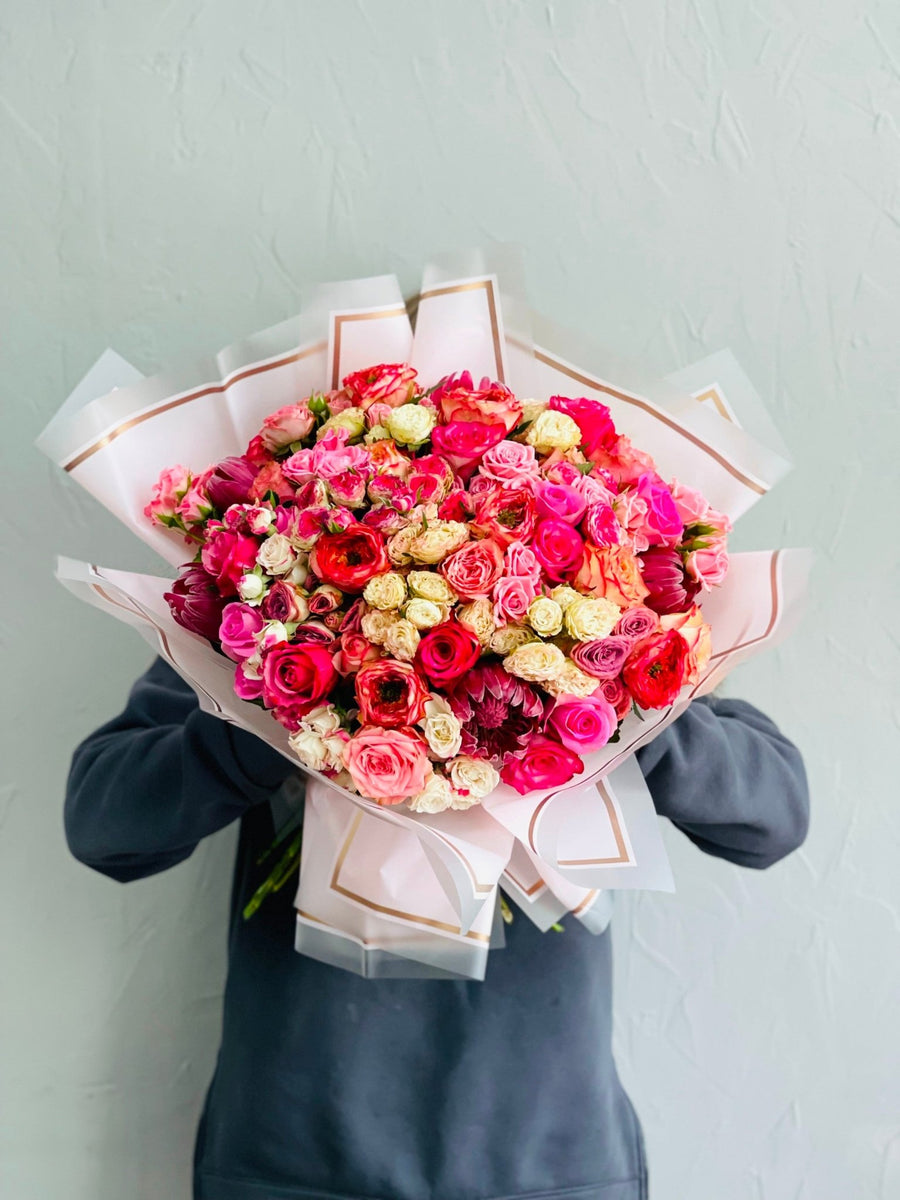 Rose bouquet Sweet mix - DJ flowers