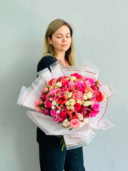 Rose bouquet Sweet mix - DJ flowers