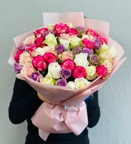 Rose mix bouquet 51 hints - DJ flowers