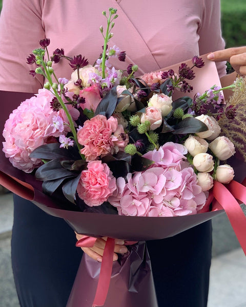 Signature bouquet Amber Amour - DJ flowers