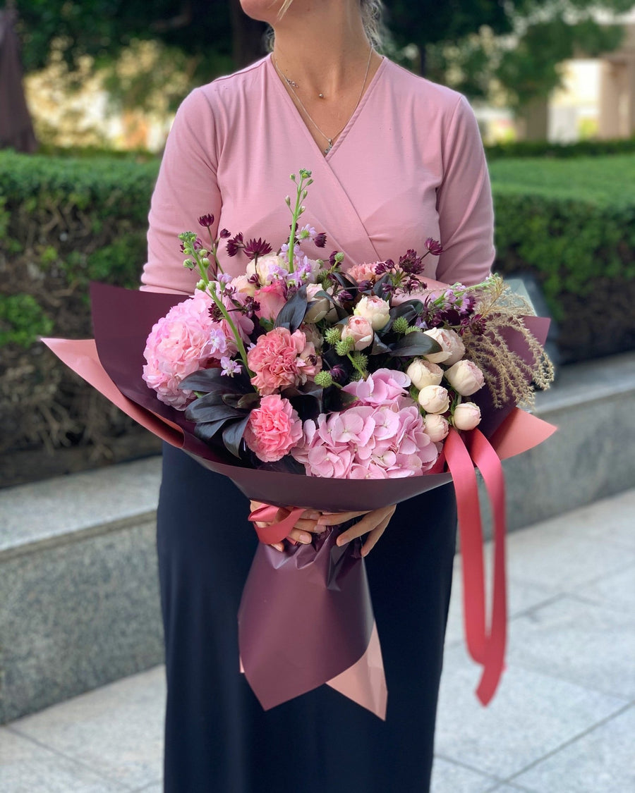 Signature bouquet Amber Amour - DJ flowers