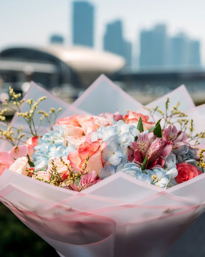 Signature bouquet Bright emotions - DJ flowers