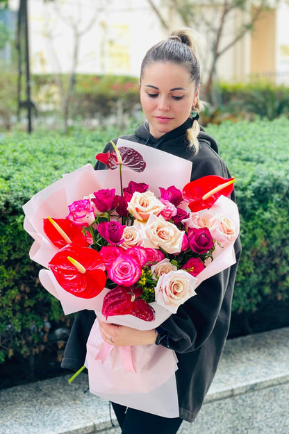Signature bouquet Femininity - DJ flowers