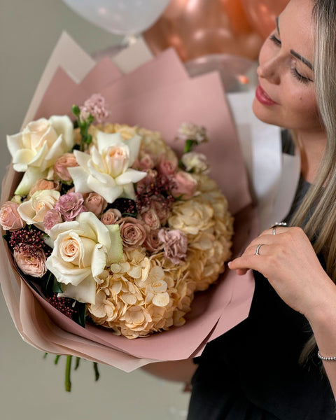 Signature bouquet Golden times - DJ flowers