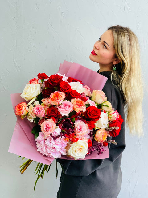 Signature bouquet Just Love - DJ flowers