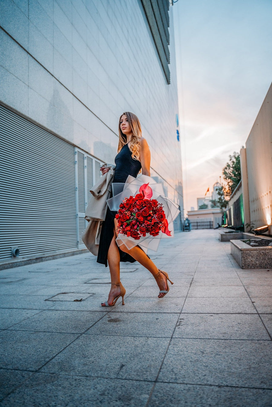 Signature bouquet Passion - DJ flowers