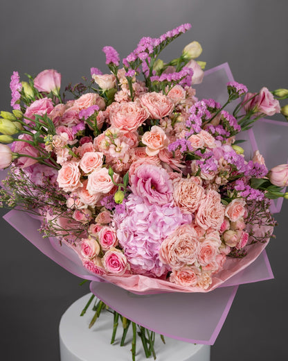 Signature bouquet Pink Lullaby - DJ flowers