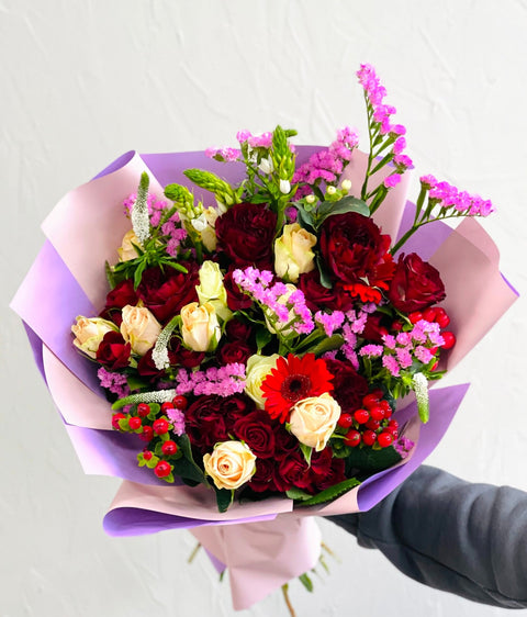 Signature bouquet Purple beauty - DJ flowers