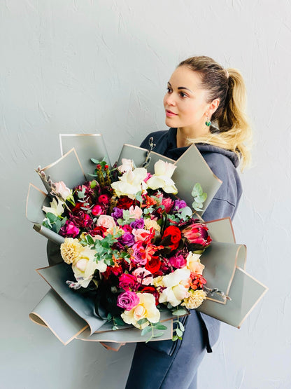Signature bouquet Unlimited love - DJ flowers
