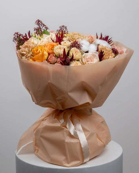 Signature bouquet Warmth of love - DJ flowers