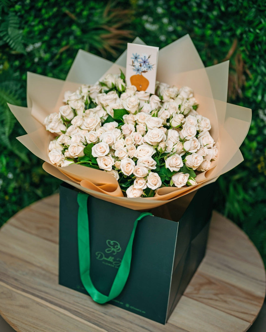 Spray Roses In love with Porcelana - DJ flowers