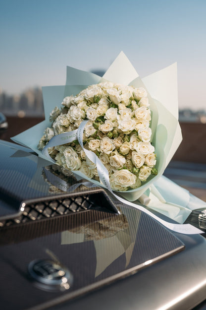Spray roses Snowflakes - DJ flowers