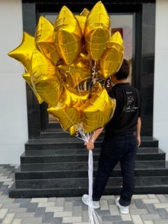 Star-shaped balloons Starry Celebration Bundle - DJ flowers