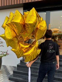 Star-shaped balloons Starry Celebration Bundle - DJ flowers