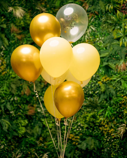 Sunshine balloons - DJ flowers