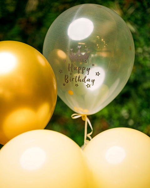 Sunshine balloons - DJ flowers