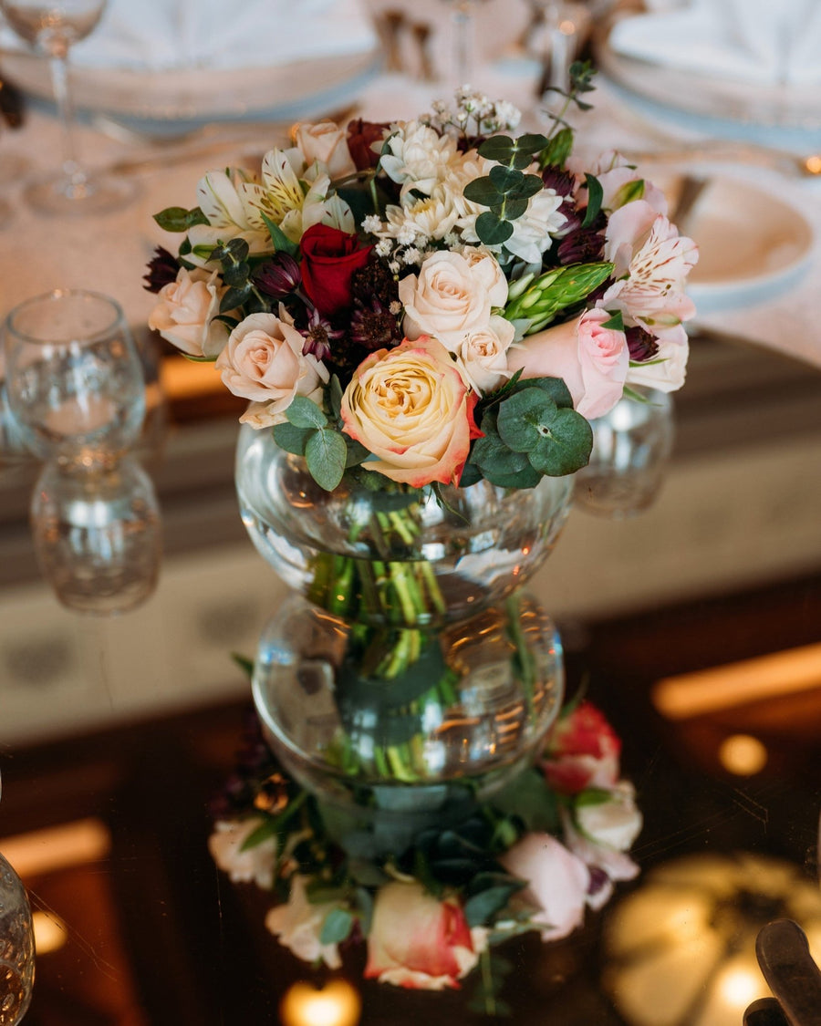 Table centerpiece Shadows - DJ flowers