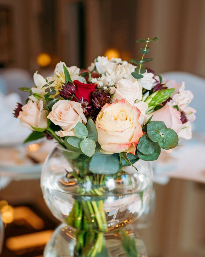Table centerpiece Shadows - DJ flowers