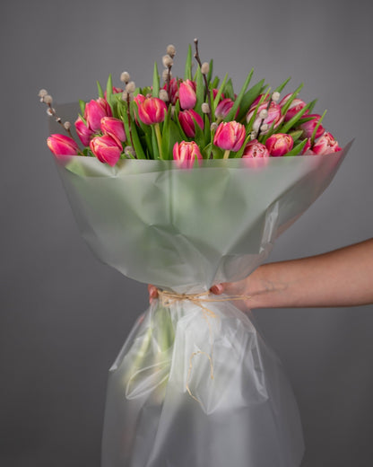 Tulips bouquet Whispering Spring - DJ flowers