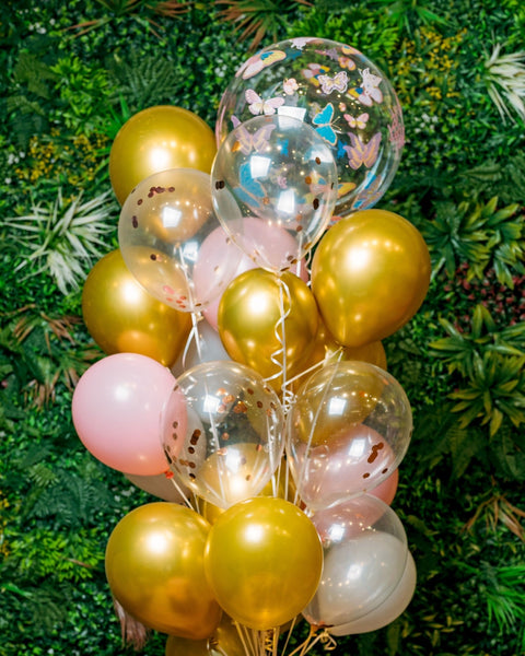 With style balloon set - DJ flowers
