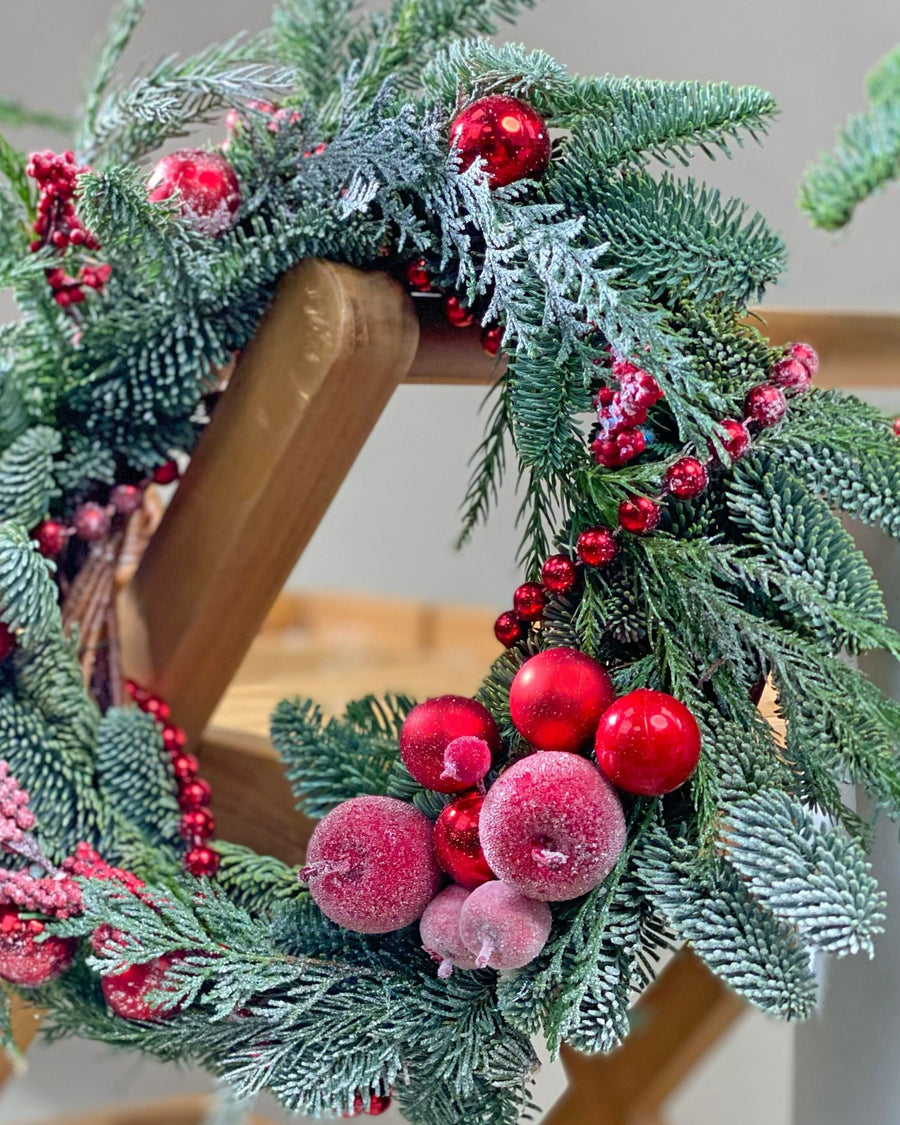 Wreath Holiday Halo - DJ flowers